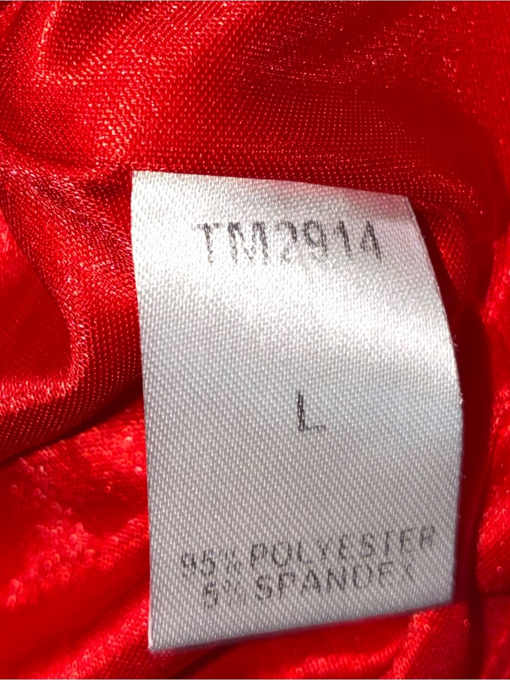Anthropologie THML Red Ruffle Sleeve Textured Fit-and-Flare Classic Dress - Picture 4 of 4